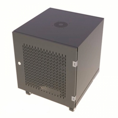 Tủ mạng, Tủ Rack (Rack Cabinet 19”) 10U d500 Cửa MICA/ Lưới