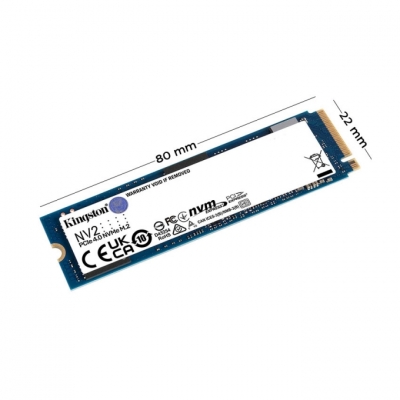 Ổ CỨNG SSD KINGSTON SNV2S 1TB NVME M.2 2280 PCIE GEN 4X4 (ĐỌC 3500MB/S - GHI 2100MB/S) - (SNV2S/1000G)