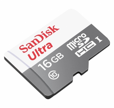 Thẻ nhớ Micro SD Sandisk 16Gb Class 10 Read 80MB/s