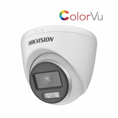 Camera HDTVI ColorVu 2MP HIKVISION DS-2CE70DF3T-PF