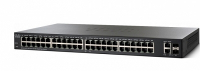 Switch Cisco SF220-48P-K9-EU 48 Ports PoE 375W 2x1GE RJ45/SFP Uplink