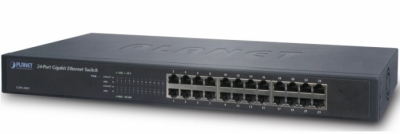 24-Port 10/100/1000Mbps Gigabit Ethernet Switch PLANET GSW-2401