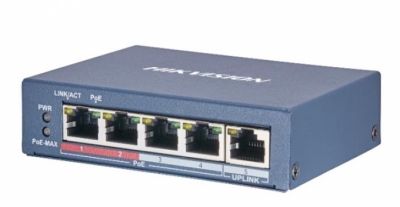 8-Port 100M PoE Switch HIKVISION DS-3E0109P-E/M(B)