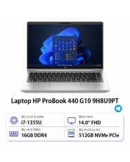 Laptop HP ProBook 440 G10 9H8U9PT (Core i7 1355U/ 16GB/ 512GB SSD/ Intel UHD Graphics/ 14.0inch Full HD/ Windows 11 Home/ Silver/ Vỏ nhôm)