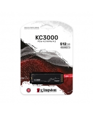 Ổ CỨNG SSD KINGSTON KC3000 512GB NVME M.2 2280 PCIE GEN 4 X 4 (ĐỌC 7000MB/S, GHI 3900MB/S)-(SKC3000S/512G)
