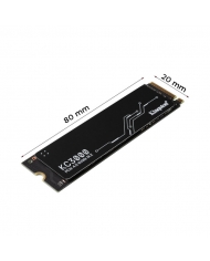 Ổ CỨNG SSD KINGSTON KC3000 2048GB NVME M.2 2280 PCIE GEN 4 X 4 (ĐỌC 7000MB/S, GHI 7000MB/S)-(SKC3000D/2048G)