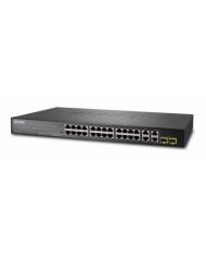 24 Port 10/100BASE-TX + 4 Port 10/100/1000BASE-T + 2 Port 100/1000BASE-X SFP Switch PLANET FGSW-2840
