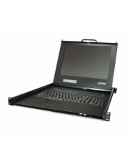 Drawer 16 Port Combo-Free IP KVM Console with 17 inch LCD Display PLANET IKVM-17160