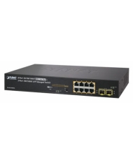 8-port 10/100/1000Mbps PoE Switch PLANET GS-4210-8P2S