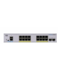 18-Port Gigabit Ethernet PoE Unmanaged Switch CISCO CBS250-16P-2G-EU