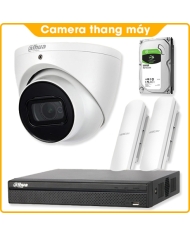 Combo Camera Thang Máy Dahua 2.0MP - Thu Tiếng, Kèm Đầu Ghi